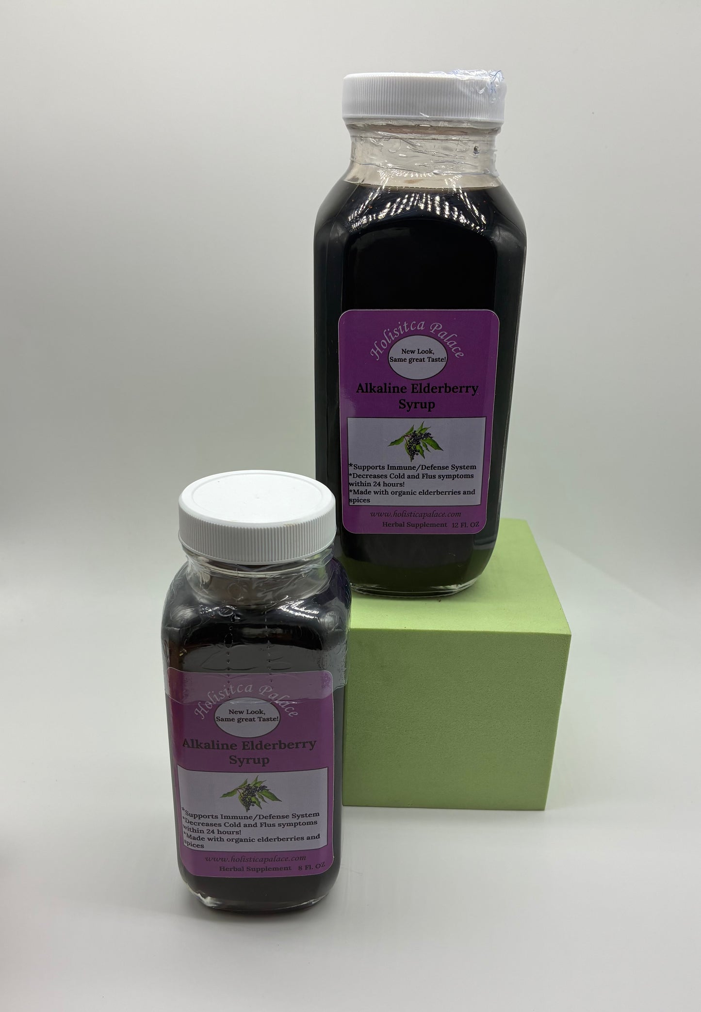 Alkaline Elderberry Syrup