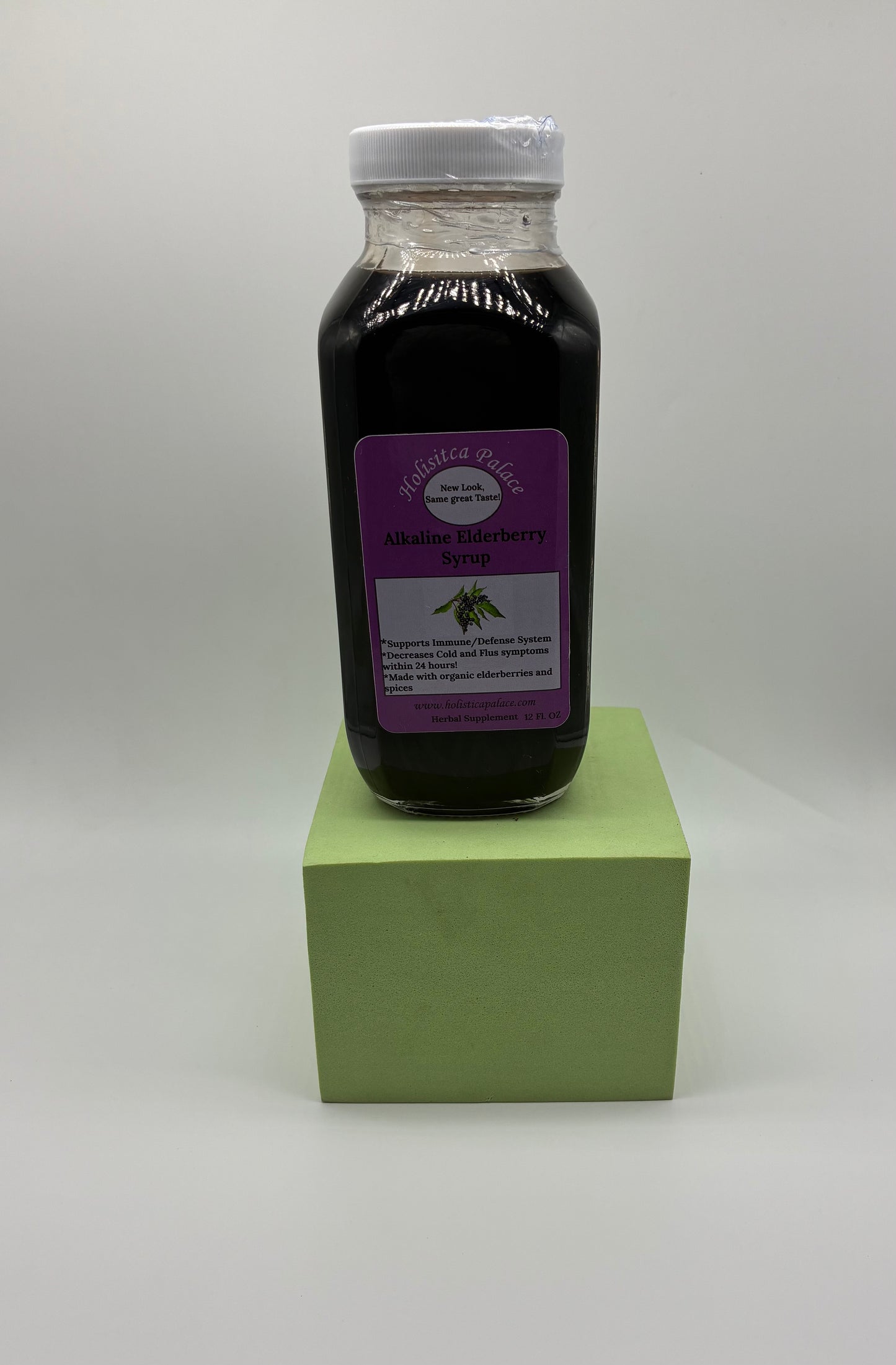 Alkaline Elderberry Syrup