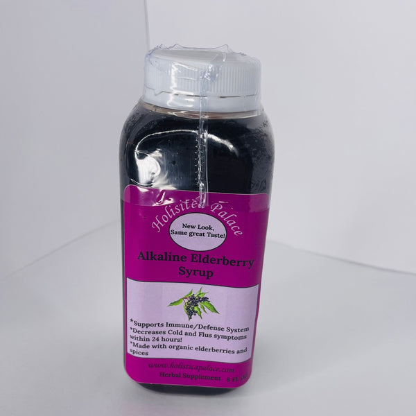 Alkaline Elderberry Syrup